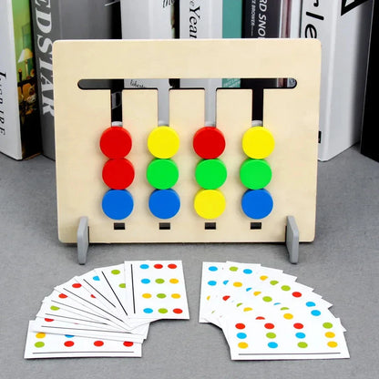 Wooden Toys Double-sided for Kids